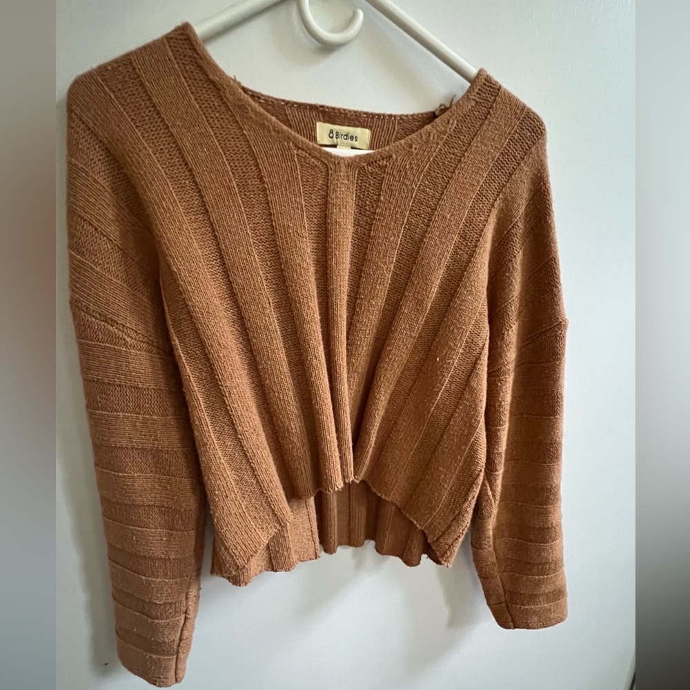 Brown v neck sweater!